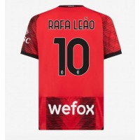 AC Milan Rafael Leao #10 Replica Home Shirt 2023-24 Short Sleeve